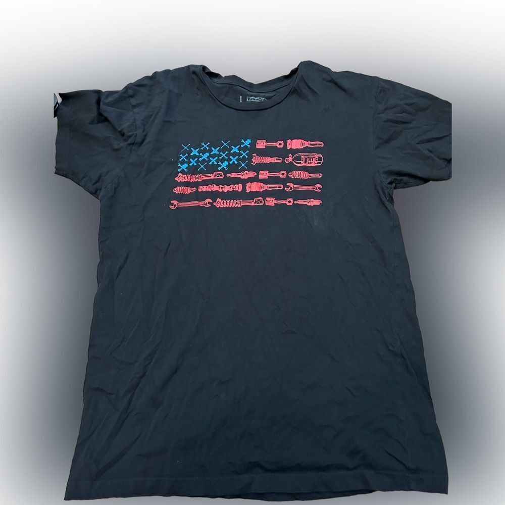 Tuner Cult American Flag Tools T-shirt